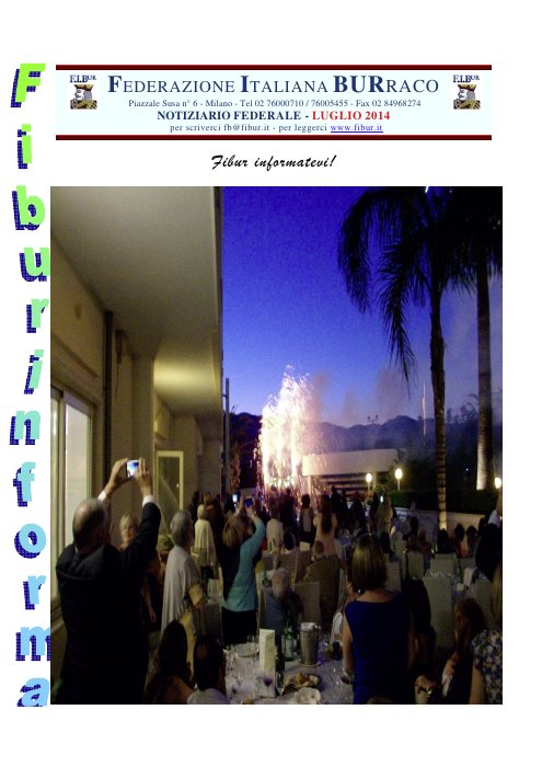 Copertina FIBUR Informa - Luglio 2014